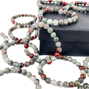 Perles en pierre naturelle précieuse de 6 mm, 8 mm, 10 mm, garnet noir, diamants polis, perles en vrac pour artisanat en cristal - Product Image 3