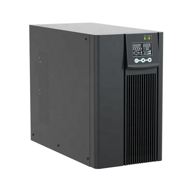 UPS الطاقة 3000 W 3KVA 3000 Wats 72V 50Hz/60Hz PF1.0 عالية التردد مصدر طاقة مستمر متصل بنيت في بطارية