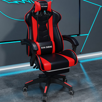 Prix compétitif liquidation pivotant bureau ordinateur cuir mouvement chaise de jeu