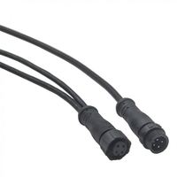 Connecteur étanche IP67 M12 2pin 3pin 4pin 5pin 6pin 7pin connecteur de câble de prise de courant connecteurs circulaires