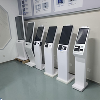 Terminal de Pago TouchWo de 32 Pulgadas con Android 12, Soporte para Kiosco, SDK, Lector de Tarjetas NFC, Impresora de Códigos de Barras, Base de Metal y Vidrio