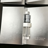 Carte pliée pour flacon unique 1ml 2ml, échantillon de parfum mini flacon, carte en papier avec logo
