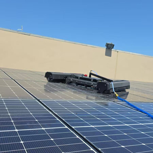 Robot <span class=keywords><strong>de</strong></span> limpieza fotovoltaica con Control remoto inteligente, máquina Extra larga <span class=keywords><strong>de</strong></span> 60 <span class=keywords><strong>cm</strong></span>, cruce <span class=keywords><strong>de</strong></span> obstáculos, limpieza <span class=keywords><strong>de</strong></span> doble panel - Product Image 2