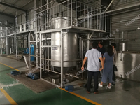 Ligne de Production d'Huile de Colza à Haute Efficacité avec Raffinerie, Broyeur et Presse à Vis