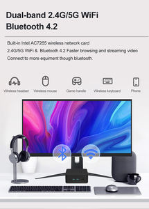 Mini PC XCY 12e génération Alder Lake N95 N100 DDR4 M.2 NVMe SSD 2.4G/5G WiFi Prise en charge de Win11 - Product Image 5