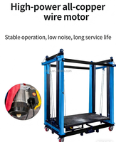 Plateforme élévatrice électrique pliable pour échafaudage 2M 6M 12M, élévateur d'échafaudage électrique automatique mobile pliable avec roues