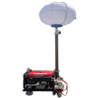 Éclairage routier nocturne, tour d'éclairage mobile tout-terrain, lampe lunaire, urgence