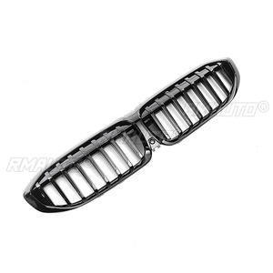 Parrilla Delantera Negra Brillante para BMW Serie 3 G20 2019 2020 2021 2022, Rejilla de ABS para Parachoques, Estilo Automotriz - Product Image 3