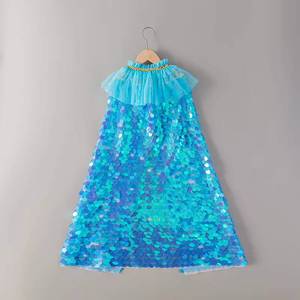 Nouvelle Collection 2026 : Cape Scintillante pour Filles – Idéale pour Fêtes, Halloween, Carnaval – Cape de Princesse à Paillettes pour Enfants – Parfaite pour Spectacles - Product Image 5