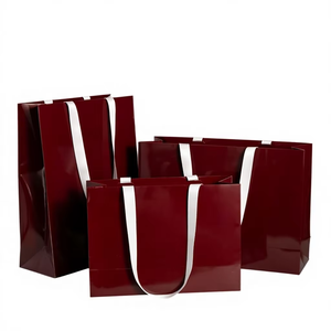 Bolsas de Papel Kraft para Regalos y Compras con Asas Personalizadas, Impresas con su Propio Logotipo, al por Mayor - Product Image 1