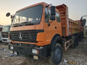 Spedizione Gratuita BEIBE Camion Ribaltabile 6X4 Usato con Prezzo Ridotto Capacità di Carico 30 Tonnellate - Product Image 3