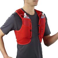 Personnalisé rouge extérieur léger randonnée Trail Running cyclisme course Marathon eau hydratation Pack gilet avec flacon d'eau pour les femmes
