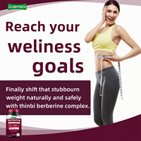 Capsules de berbérine de haute pureté Extrait de plante puissant Supplément de soutien immunitaire Capsules de berbérine 1000mg