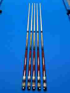 Venta caliente 58 pulgadas largo Arce madera Club Cue House Cue 13mm punta eje billar Cue 1/2 Split Cue - Product Image 3