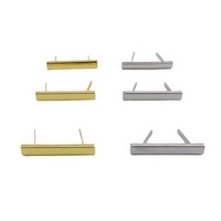 Vente en gros d'étiquettes métalliques personnalisées en alliage de zinc de 34 mm, tendance, classiques, avec logo, plaque de marque, décoration pour sac à main, accessoires pour chaussures