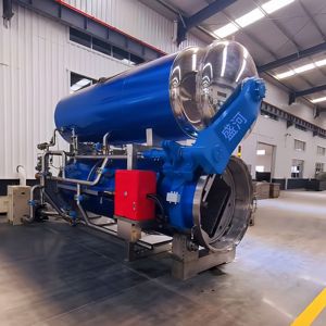 Grote Industriële Hogedruk Stoom <span class=keywords><strong>1000l</strong></span> Water Retort Machine Commerciële Voedsel Sterilisator Kan Autoclaaf Sterilisatie Apparatuur - Product Image 2