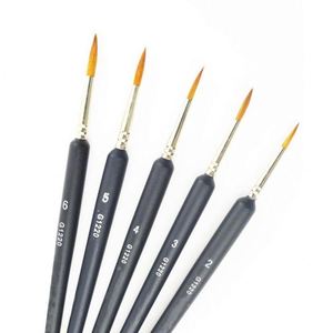 Stylo à dessin au trait, lot de 9 pinceaux à détails fins, pinceaux miniatures pour détails fins, peinture artistique, acrylique, huile, modèles, aquarelle - Product Image 2