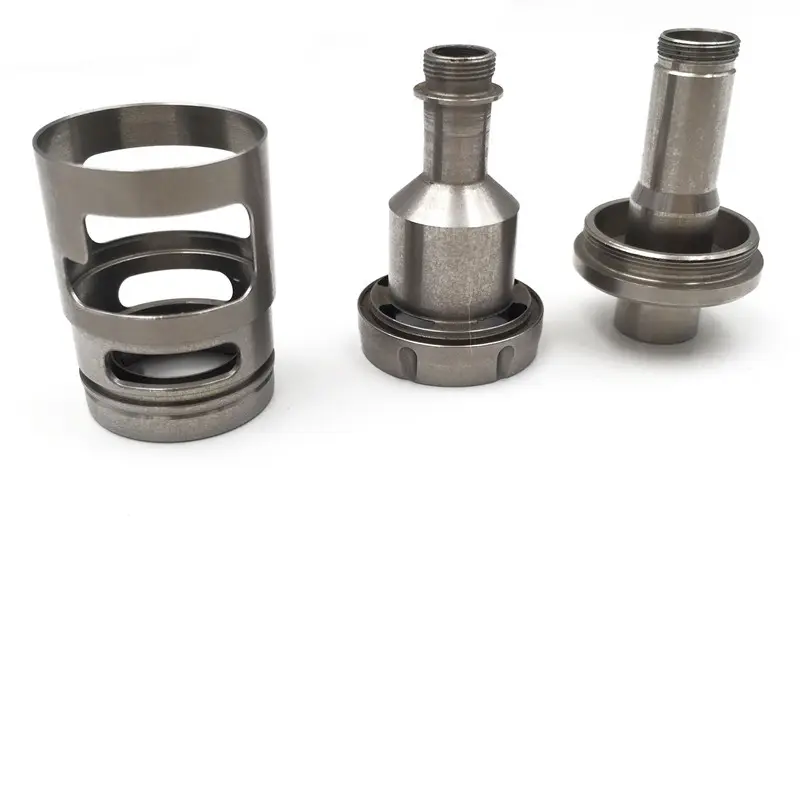 Piezas de mecanizado de torneado CNC personalizadas piezas de aleación de aluminio anodizado de Tratamiento duro