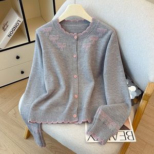Cardigan court en tricot pour femme, taille unique, couleur unie, style coréen vintage, anti-boulochage, bretelles spaghetti, idéal pour l'automne - Product Image 3