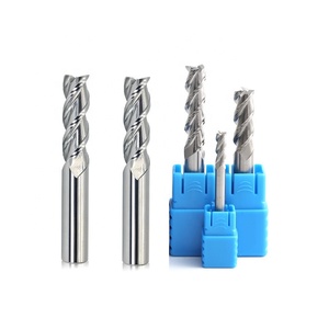 HRC45 3-Flute Aluminium Milling Cutter Tungsten Carbide End Mill untuk Pemrosesan Bahan Kerja yang Efektif - Product Image 1