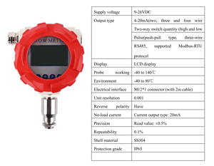 Micro Lưu Lượng Kế Thông Tư Thiết Kế Bánh Răng Kỹ Thuật Số LCD Hiển Thị Chủ Đề Kết Nối Đo Lỏng Nhiên Liệu Xăng Chảy Keo OEM - Product Image 5