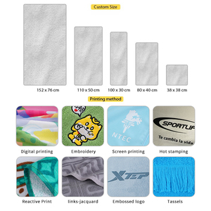 <span class=keywords><strong>100</strong></span>% Cotton Biểu Tượng Tùy Chỉnh Sang Trọng Mặt Tay Tắm Khách Sạn Khăn Thiết Lập Cao Thấm Và Mềm Mại Dày Lớn Khăn Tắm - Product Image 5