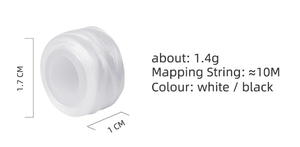 10m Extractable Tattoo Pre Ink Mapping String Ruler Brow Microblading Measuring Marker <strong>Thread</strong> for Marking Symmetrical <strong>Eyebrows</strong> - Product Image 5