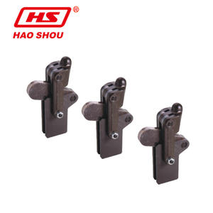 Abrazadera Automotriz de Liberación Rápida Goodhand HS-72415 de Taiwán, Diseño Vertical Compuesto con Acero Galvanizado, Madera y Metal - Product Image 3