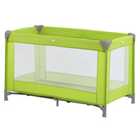 Lit de jeu multifonctionnel moderne en métal vert pour bébé, lit de voyage, siège, parc extérieur, nouveau modèle