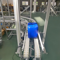 Bande transporteuse industrielle automatique de haute qualité avec emballage en plastique résistant à l'usure pour la ligne de production de boissons et de produits divers
