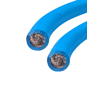 สายไฟหุ้มฉนวน 1015 ขนาด 2AWG ทองแดงเคลือบดีบุก สีฟ้า สายกลม PVC สำหรับใช้งานไฟฟ้า - Product Image 5