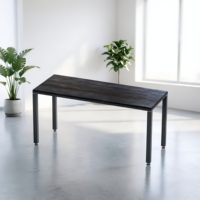 Bureau 120x60x75cm, table de bureau informatique, système de bureau modulaire pour l'agencement extensible des bureaux, mobilier de bureau