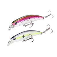 Leurre de pêche TSURINOYA NEW 60S Sinking Minnow INTRUDER 60mm 6.5g pour la pêche au bar et à la truite, leurre artificiel dur, jerkbait à poids fixe