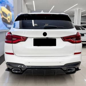 สปอยเลอร์หลัง BMW X3 G01 รุ่น M Sport ปี 2018-2021 สีดำเงา ลายคาร์บอนไฟเบอร์ ผิวด้าน สไตล์แต่ง - Product Image 1