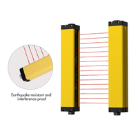 Barrière photoélectrique de sécurité infrarouge OEM, pas de faisceau 10mm 20mm 40mm, capteur NPN PNP 24V