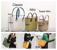 Sac fourre-tout en silicone imperméable de style classique italien en caoutchouc EVA T O M