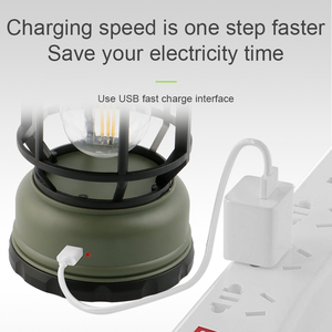 Năng lượng mặt trời đèn ngoài trời năng lượng mặt trời cao lumen đèn xách tay không thấm nước dẫn tay đèn khẩn cấp USB sạc cắm trại đèn lồng - Product Image 5