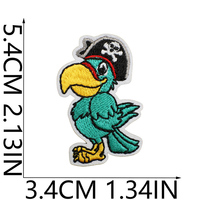 Personnalisé Jolly Roger Drapeau corsaire Navire Bateau Capitaine Conception Fer sur Broderie Pirate Patches pour Vêtements