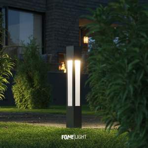 Moderno Luxera 75cm IP65 impermeable LED paisaje iluminación aluminio plexiglás exterior jardín Patio bolardo luz Pilar luces - Product Image 4