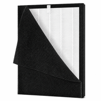 Filtre de remplacement pour purificateur d'air compatible avec M/OO-KA KJ190L KJ190H, filtre HEPA au charbon actif pour purificateurs d'air de grande capacité