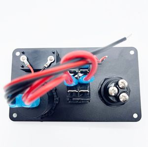 गोल्फ कार्ट 4 में इग्निशन बटन के साथ 1 मल्टी-फंक्शनल पैनल, 12v qc3.0 यूएसबी चार्जर सॉकेट, रॉकेट स्विच और वोल्टमीटर - Product Image 2