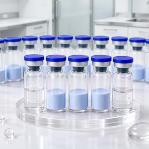 Péptidos GHK-CU 99% Puros en Polvo Liofilizado, Materia Prima Cosmética 50mg, Tecnología de Vacío, Envío Rápido, Proveedor de Péptidos de China - Product Image 1