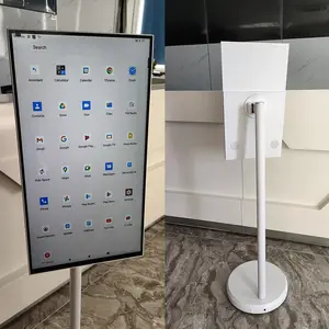 23.8 Inch Portable Tv Moveable Charging Stand Stand By Me Portable Touch Screen Tv With Camera