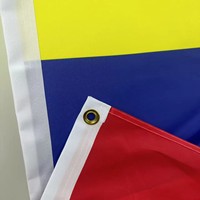 Drapeau personnalisé, logo personnalisé, imprimé découpé, imperméable, double face, en nylon, pour la plage, avec mât en aluminium, tapisserie murale