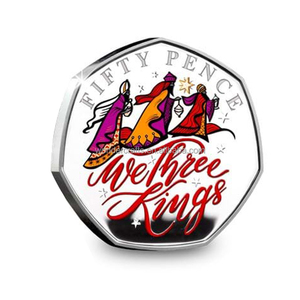 WD 2020 <span class=keywords><strong>Collection</strong></span> de pièces de monnaie de Noël festives multicolores neuves de 50 pièces - Product Image 5