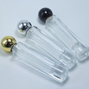 Flacon de parfum en verre transparent carré miniature de luxe personnalisé, vide, 15 ml, 30 ml - Product Image 5