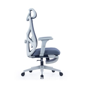 Silla de Oficina Ergonómica Moderna Minimalista con Respaldo Alto de Malla, Reclinable para Siesta, Silla Ejecutiva para Gaming, Ajustable en Altura - Product Image 2