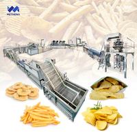 Ligne de production entièrement automatique de frites de pommes de terre surgelées pour la Turquie, machine à fabriquer des chips de pommes de terre, prix