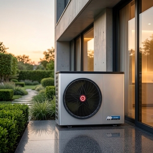 ปั๊มความร้อน EVI DC <span class=keywords><strong>Inverter</strong></span> แบบอากาศสู่น้ำ -35 องศาเซลเซียส รุ่น Monobloc พร้อมชิ้นส่วนคอมเพรสเซอร์อุตสาหกรรมระดับพรีเมียม ระบบอัตโนมัติ - Product Image 2