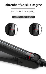 อุปกรณ์จัดแต่งทรงผมสำหรับร้านเสริมสวยมืออาชีพไดร์เป่าผมแบบ2-in-1ที่หนีบผมตรงกันกระแทกแปรงไนลอนผ่านการรับรอง CE ไอออนิก - Product Image 3